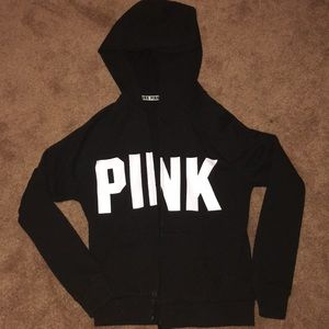 Black PINK zip up hoodie